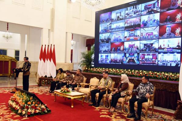 Inflasi Terkendali 3,08 Persen, Jokowi Apresiasi TPID dan TPIP