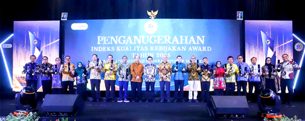 Jatim Raih IKK Award 2025, Komitmen Penguatan Mutu Kebijakan Publik Dibuktikan