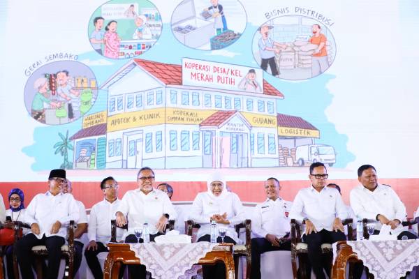 Jawa Timur Jadi Motor Nasional Pengesahan Koperasi Merah Putih