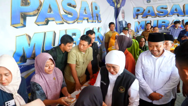 Pasar Murah Pemprov Jatim di Sampang Catat Transaksi Rp60,6 Juta