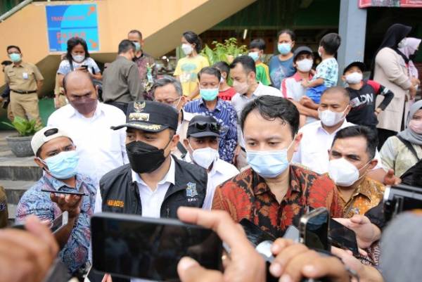 Wamendag: Jelang Nataru Harga Bapok di Pasar Wonokromo Stabil