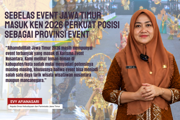 Sebelas Event Jawa Timur Masuk KEN 2026 Perkuat Posisi Sebagai Provinsi Event