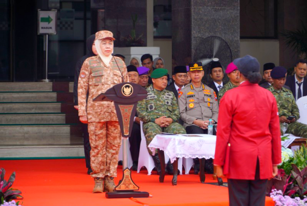 Partisipasi Gerakan 10 Juta Bendera, Jatim Sabet Penghargaan Kemendagri di HBN ke-77