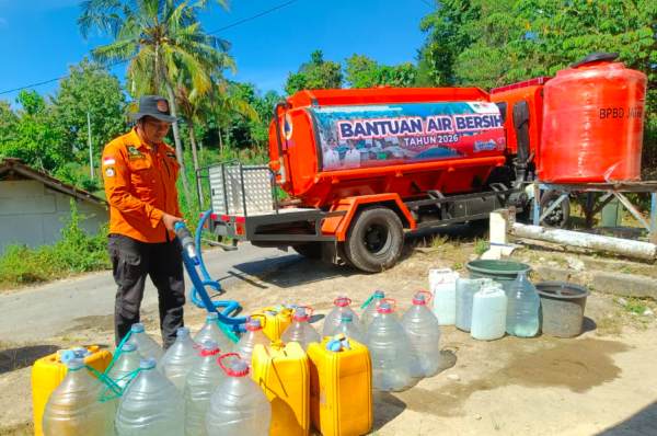 Delapan Daerah Siaga Kekeringan, BPBD Jatim Catat Distribusi Air Bersih Tembus 184 Ribu Liter