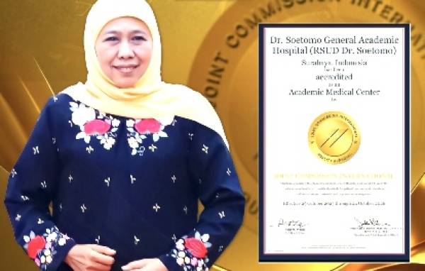 Khofifah Apresiasi RSUD Dr. Soetomo Pertahankan Akreditasi Internasional JCI Tanpa Remedial