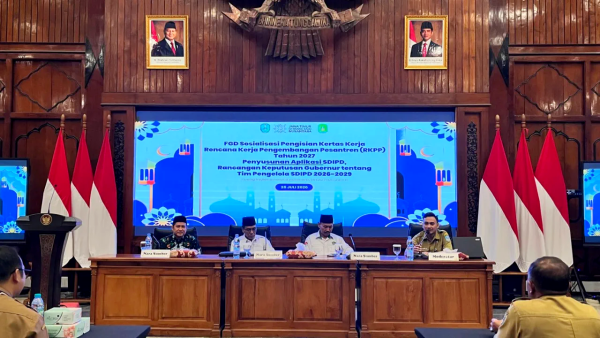 Sistem Data Terpadu Perkuat Pengembangan Pesantren Jatim