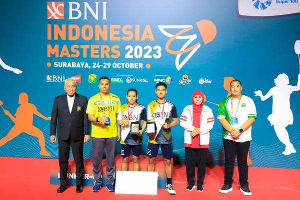 Laga Terakhir Indonesia Masters Super 100 Ganda Campuran Indonesia vs Thailand,  Indonesia Juara