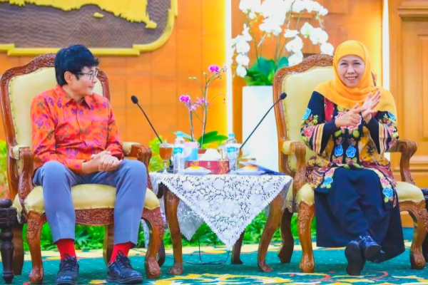 Khofifah Buka Akses Bahan Baku dari Australia, Industri Kulit Jatim Didorong Naik Kelas