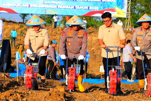 Polri Jadi Garda Depan Swasembada Jagung 2027, Bantu Petani dari Hulu ke Hilir