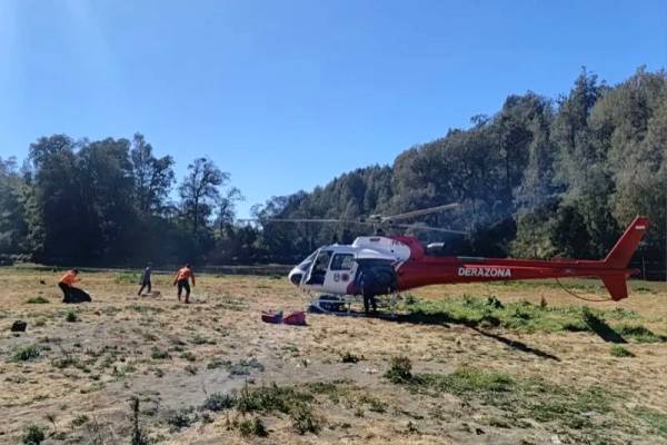 BPBD Jatim Berjibaku Padamkan Karhutla yang Melanda Gunung Semeru