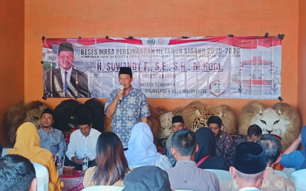 Reses DPRD Jatim Suwandy Serap Aspirasi Pelatihan UMKM Warga Gedeg