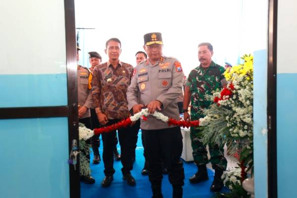 Kapolda Jatim Resmikan Dapur Gizi Polres Bojonegoro, Dukung Langsung Program MBG Prabowo