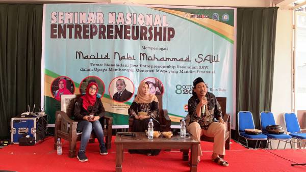 Dorong Jiwa Entrepreneur Kaum Milenial, PustakaJC.co Gelar Seminar Nasional