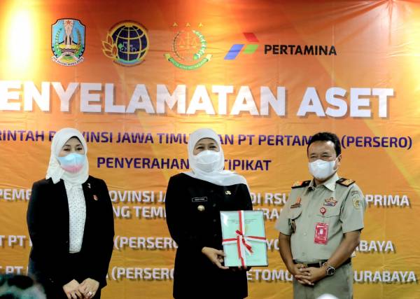 Tiga Aset Pemprov Jatim Senilai Rp 1,068 Triliun Diselamatkan