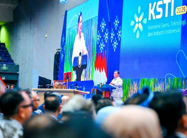 Prabowo Tegaskan Iptek Jadi Senjata Perjuangan Bangsa dalam Konvensi Sains dan Industri KSTI 2025