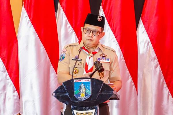 Adhy Karyono Tekankan Aksi Nyata Pramuka Lewat Program RTLH dan Jalur Prestasi