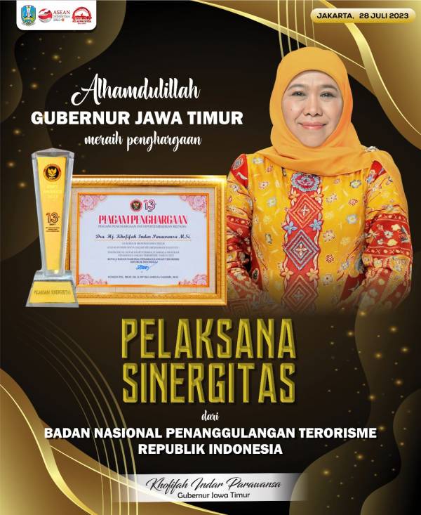 Jatim Raih Penghargaan BNPT