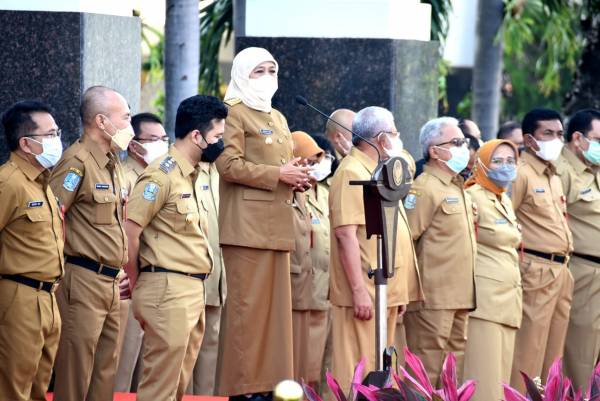 Gubernur Minta Kinerja Pemprov Jatim Terjaga dengan Stamina Terbaik Selama Bulan Ramadhan