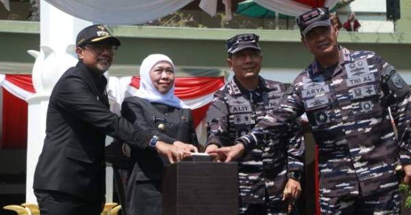 Khofifah Resmikan Renovasi Rutilahu Kerja Sama Pemprov Jatim dan TNI AL