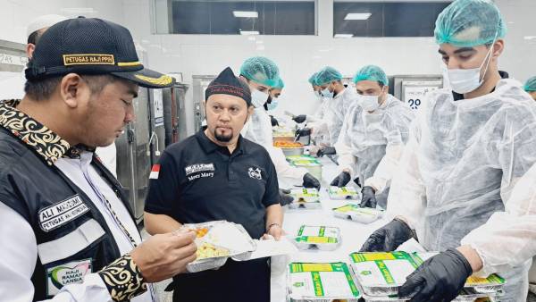 Lagi, Kemenag Sidak Katering, Pastikan Proses Memasak Konsumsi Jemaah Haji sesuai Ketentuan