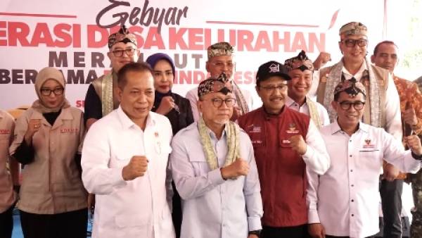 Menko Pangan Tinjau KDKMP Tambakrejo, Pemkab Sidoarjo Akselerasi Penguatan Ekonomi Desa