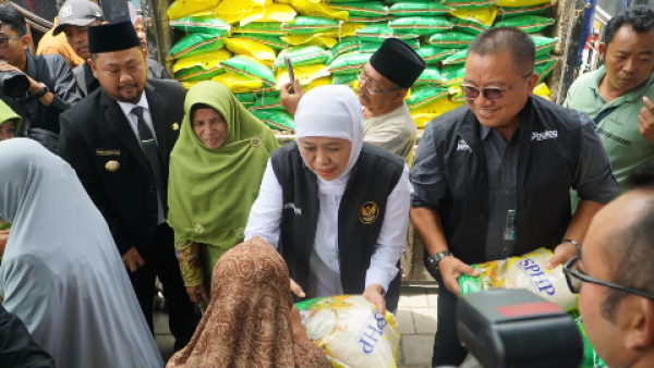 Bulog Jatim Rampungkan Penyaluran 99 Ribu Ton Beras SPHP