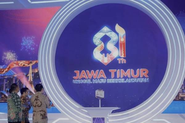 Logo Hari Jadi ke-81 Jatim Diluncurkan, Usung Tema 'Unggul, Maju dan Berkelanjutan'