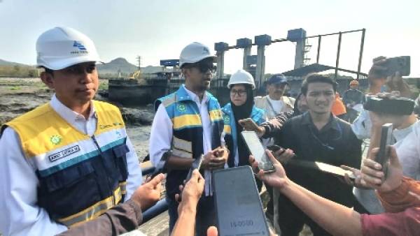 Dua Juta Meter Kubik Menyusut, PJT I Gelontorkan 700 Ribu Meter Kubik Sedimen Waduk Sengguruh