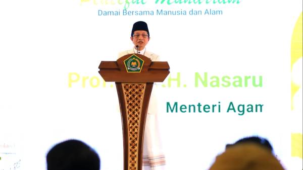 Doa dan Nasihat Menag untuk Peserta Nikah Massal di Istiqlal