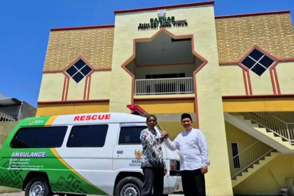 Ambulans Gratis BAZNAS Jatim Perkuat Layanan Kesehatan bagi Warga Kediri