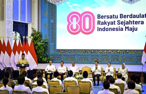 Logo dan Tema HUT ke-80 RI Diluncurkan, Era Baru Menuju Indonesia Maju