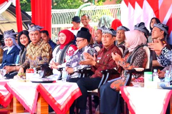 Rekor MURI dan 2.025 Penari Warnai Puncak Hari Koperasi Jatim di Bojonegoro