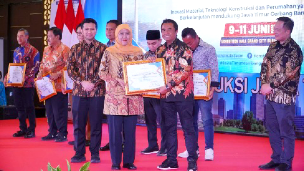 Tiga Penghargaan Jadi Sorotan Expo Konstruksi Jawa Timur 2026