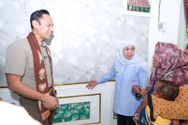 Khofifah Sebut Penataan Permukiman Gresik Jadi Model Pembangunan Kolaboratif