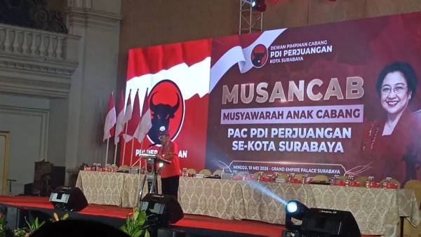 PDIP Surabaya Panaskan Mesin Politik 2029, Libatkan Gen Z dan Targetkan 15 Kursi DPRD