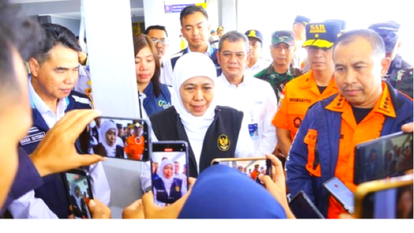 Khofifah Wanti-wanti Ancaman Cuaca Ekstrem Januari, Keselamatan Warga Jadi Prioritas