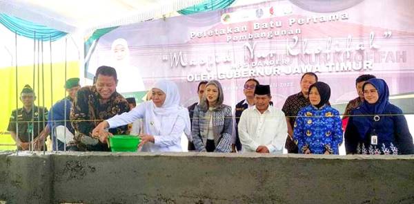 Khofifah Resmikan Masjid Nur Khofifah sebagai Hadiah Spiritual untuk Pekerja MPS Dander