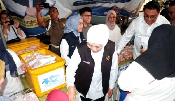 Pasar Murah Digelar di Sidoarjo, Pemprov Jatim Jual Beras Rp11 Ribu hingga Cabai Rp5 Ribu