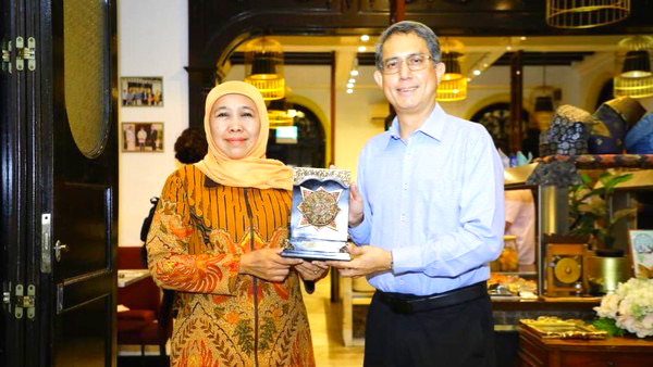 Khofifah Ajak Singapura Perkuat Kolaborasi Pengembangan SDM Muslim Jawa Timur