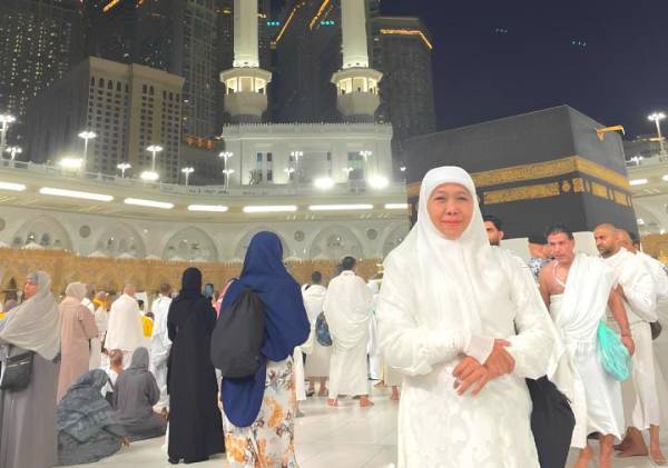 Khofifah Puji Tata Kelola Haji 2025 Masjidil Haram Lebih Tertib dan Khusyuk