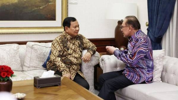 Ini Poin Penting Pertemuan Prabowo dan Anwar Ibrahim