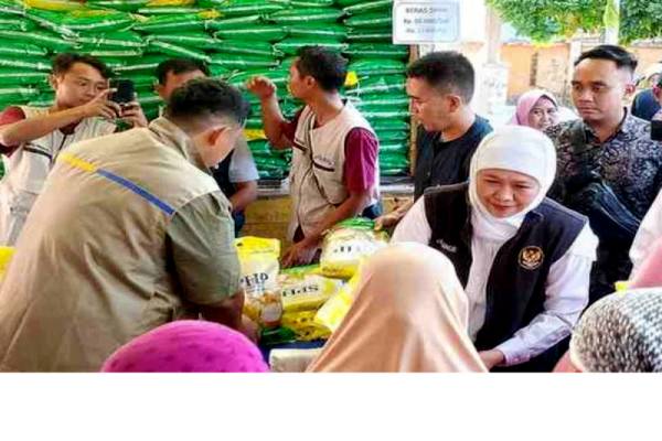 Tekan Inflasi Pemprov Jatim Gelar Pasar Murah di Pamekasan