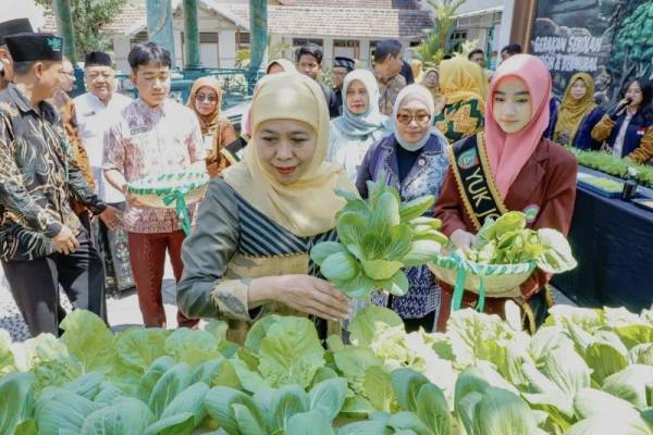 Jatim Pelopori Inovasi Ketahanan Pangan Berbasis Sekolah Lewat Program SIKAP