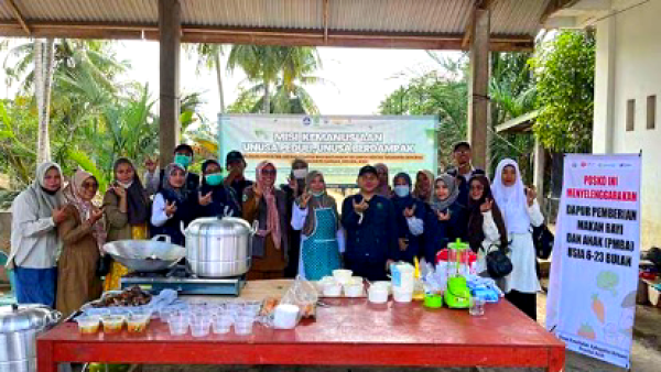 Unusa Perkuat Layanan Gizi Pascabencana Lewat Dapur PMBA di Aceh