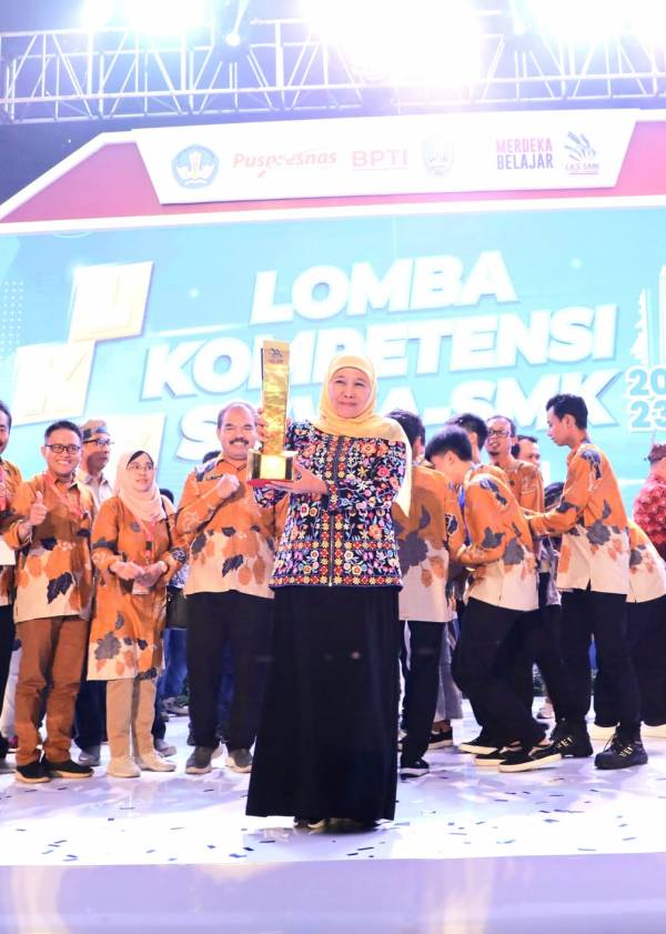 Jatim Juara Umum LKS SMK Nasional XXXI 2023