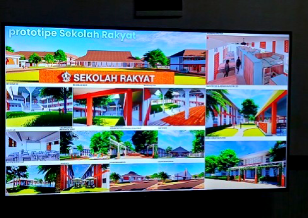 Gus Ipul Pastikan Sekolah Rakyat Gresik On Track, Target Rampung Juni 2026