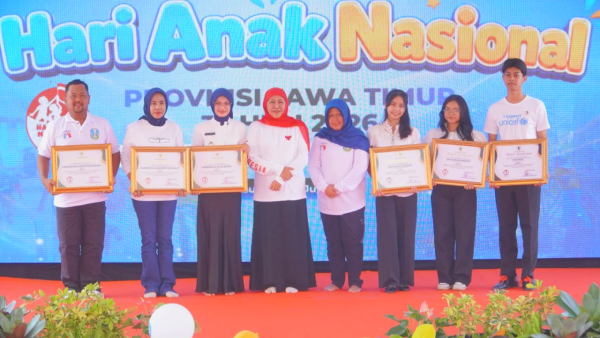 Khofifah Apresiasi Daerah Penggerak Perlindungan Anak di Jawa Timur