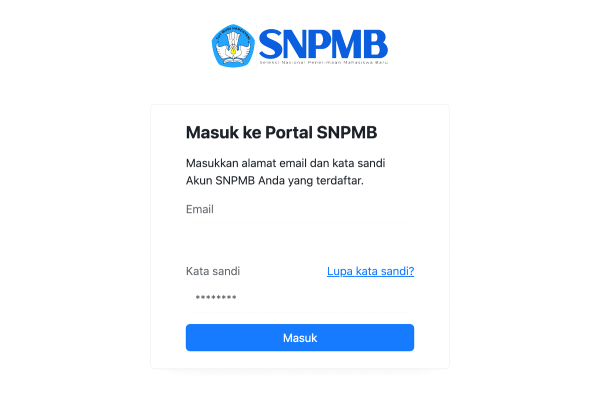 Registrasi Akun SNPMB Siswa Resmi Dibuka Hari Ini, Senin 12 Januari 2026