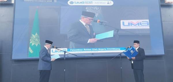 Rektor Baru UMG Targetkan 10 Guru Besar dan 80 Doktor