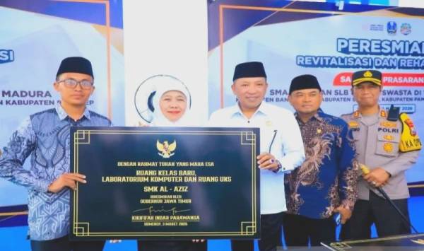 Revitalisasi 60 Sekolah di Madura, Pemprov Jatim Dorong Akselerasi SDM Unggul
